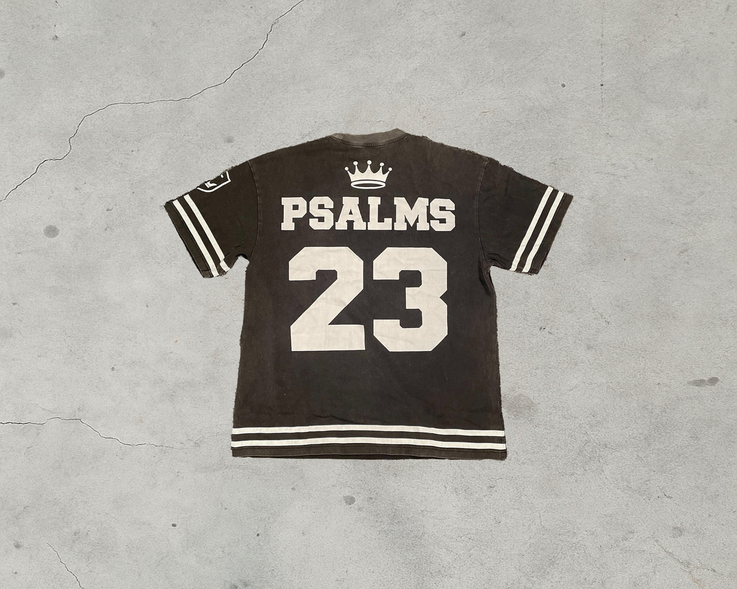 Psalm 23 Tee Jersey (Black)
