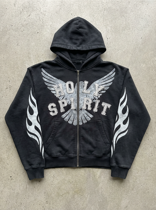 OPAQUE SPIRIT – Holy Spirit Winged Zip Hoodie