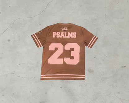 Psalm 23 Tee Jersey (Brown)