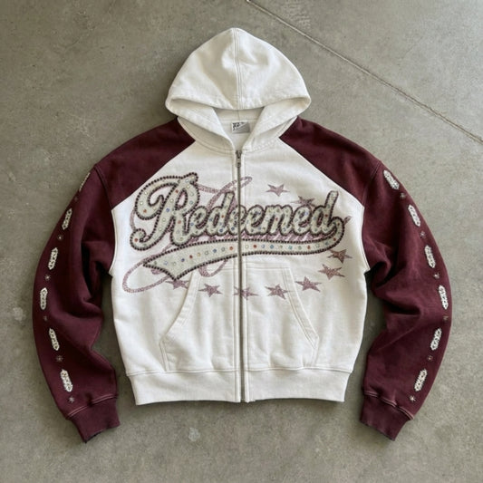 OPAQUE SPIRIT – REDEEMED Zip Hoodie