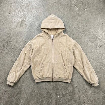 OPAQUE SPIRIT – Sandstone Covenant Zip Hoodie